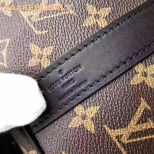 AAA Replica Louis Vuitton Keepall Bandouliere 45 Monogram Macassar M56711