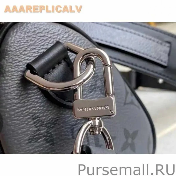 AAA Replica Louis Vuitton Keepall XS Bag Monogram Eclipse M45947