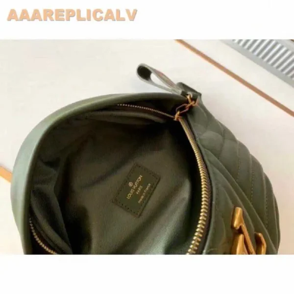 AAA Replica Louis Vuitton Khaki New Wave Bum Bag M55528