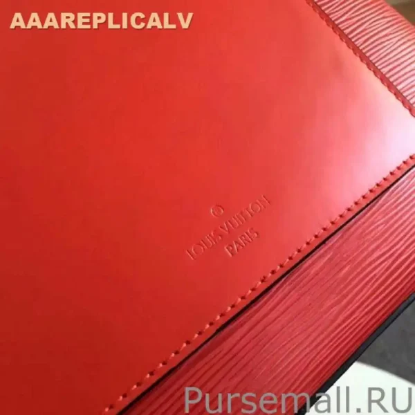 AAA Replica Louis Vuitton Kleber PM Epi Leather M51333 Red