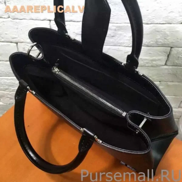 AAA Replica Louis Vuitton Kleber PM Epi Leather M51334 Black