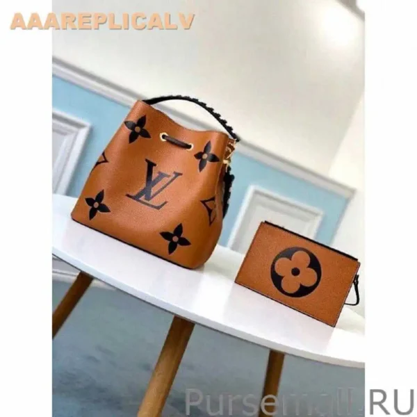AAA Replica Louis Vuitton LV Crafty NeoNoe MM Caramel Bag M56888