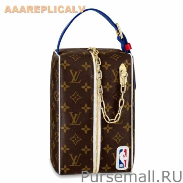 AAA Replica Louis Vuitton LV x NBA Cloakroom Dopp Kit M45588