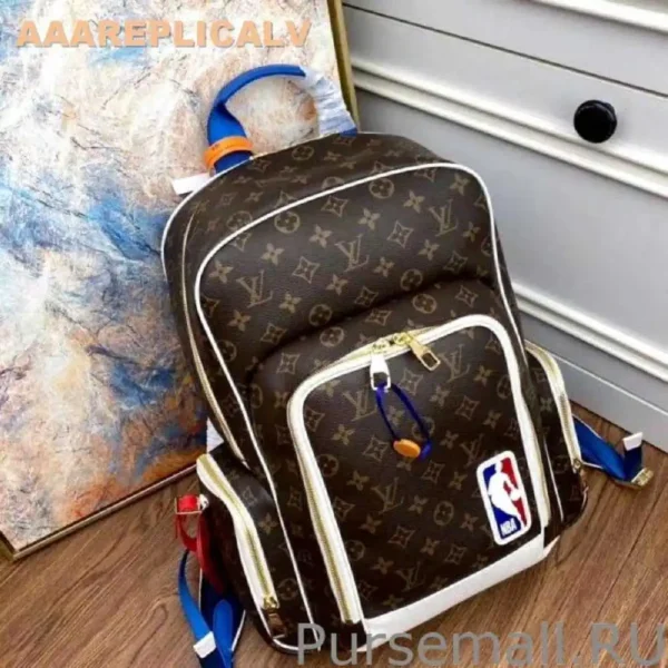 AAA Replica Louis Vuitton LV x NBA New Backpack M45581