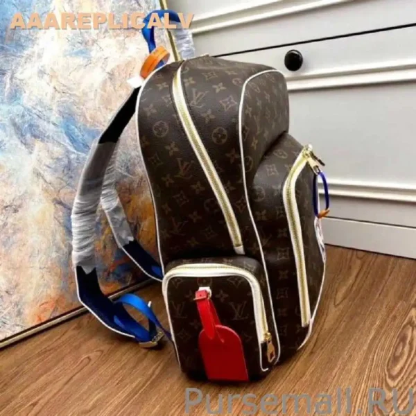 AAA Replica Louis Vuitton LV x NBA New Backpack M45581
