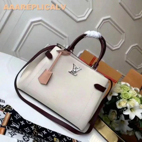 AAA Replica Louis Vuitton Lockme Day Tote Bag M53647
