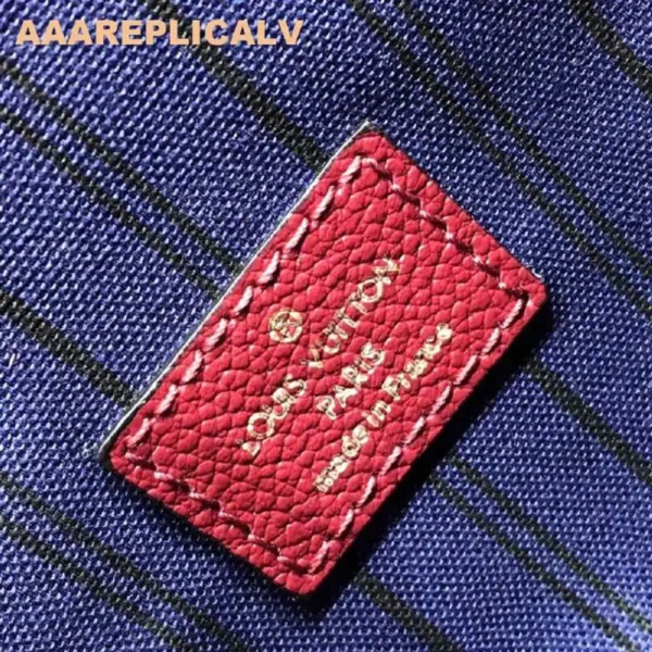 AAA Replica Louis Vuitton Louis Vuiton Pochette Metis Monogram Empreinte Bag M44793