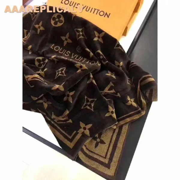 AAA Replica Louis Vuitton Monogram Classic Beach Towel M72364