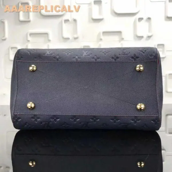 AAA Replica Louis Vuitton Montaigne MM Bag Monogram Empreinte M42746