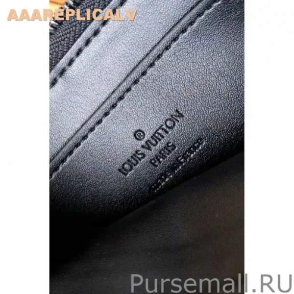 AAA Replica Louis Vuitton Multi Card Holder Trunk Monogram Eclipse M80556