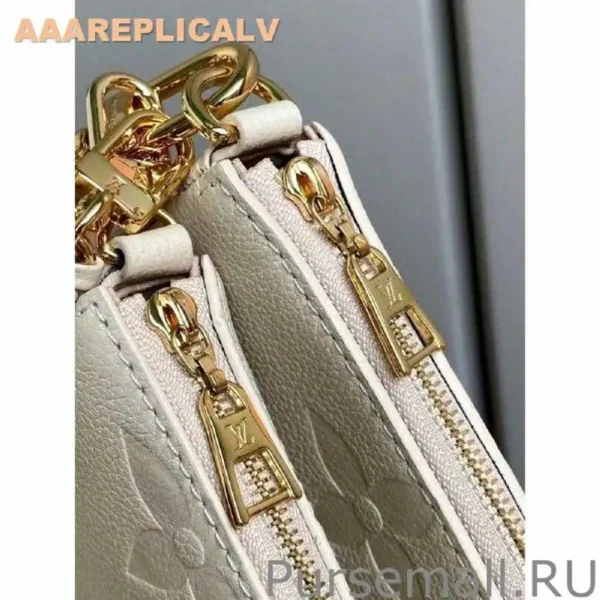 AAA Replica Louis Vuitton Multi Pochette Accessoires Monogram Empreinte M80447