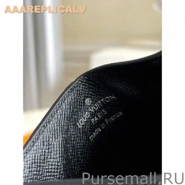 AAA Replica Louis Vuitton Neo Card Holder Monogram Macassar M60166
