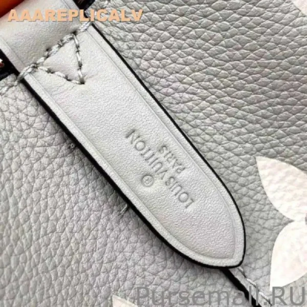 AAA Replica Louis Vuitton NeoNoe MM Bag In Tourterelle Gray Leather M45555