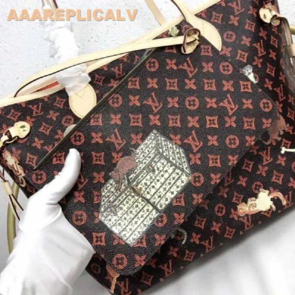 AAA Replica Louis Vuitton Neverfull MM Bag Grace Coddington M44441