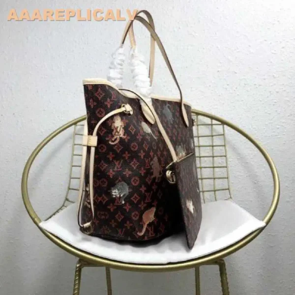 AAA Replica Louis Vuitton Neverfull MM Bag Grace Coddington M44441
