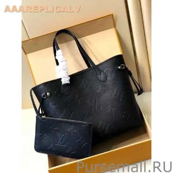 AAA Replica Louis Vuitton Neverfull MM Bag Monogram Empreinte M45685