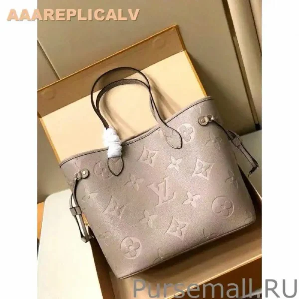 AAA Replica Louis Vuitton Neverfull MM Bag Monogram Empreinte M45686