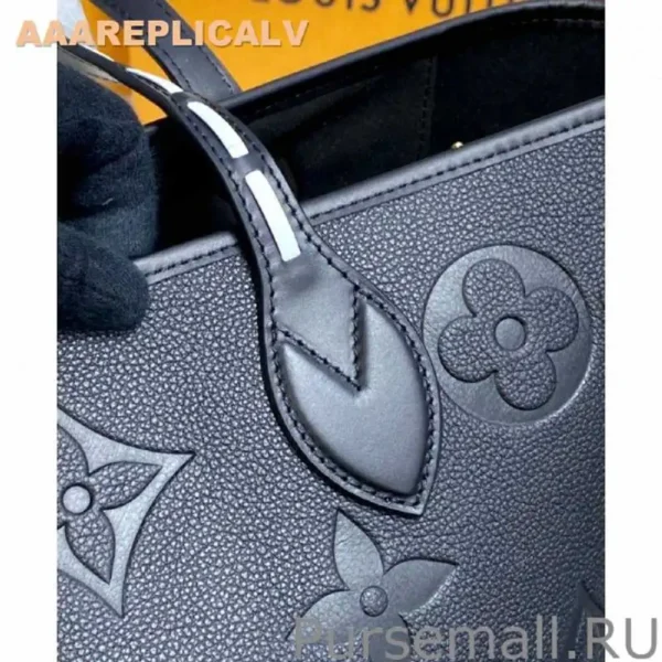 AAA Replica Louis Vuitton Neverfull MM M45856 Black