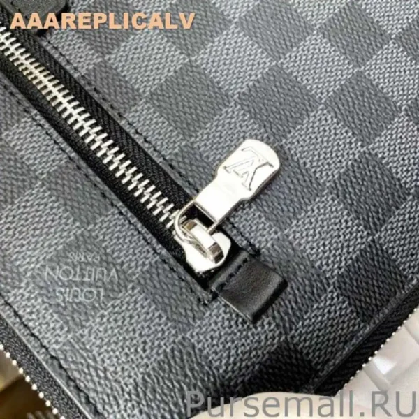 AAA Replica Louis Vuitton New Pouch Damier Graphite N60417