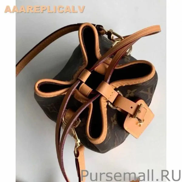 AAA Replica Louis Vuitton Noe Purse Bag M57099 Brown