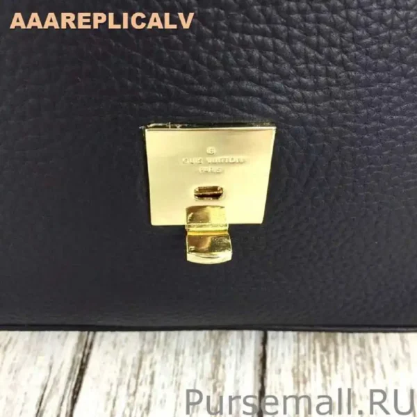 AAA Replica Louis Vuitton Noir Volta Messenger Bag M50255