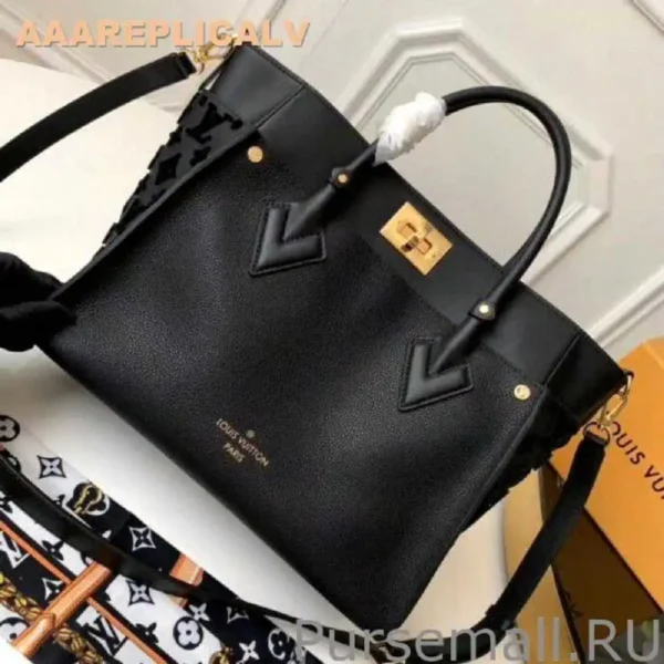 AAA Replica Louis Vuitton On My Side Bag Monogram Tufting M53826