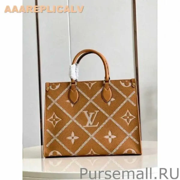 AAA Replica Louis Vuitton Onthego MM Bag Monogram Empreinte M46015