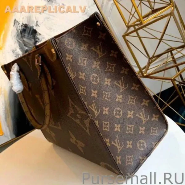 AAA Replica Louis Vuitton Onthego MM Bag Monogram Reverse M45039