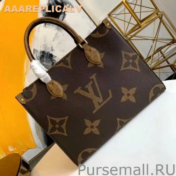 AAA Replica Louis Vuitton Onthego MM Bag Monogram Reverse M45039