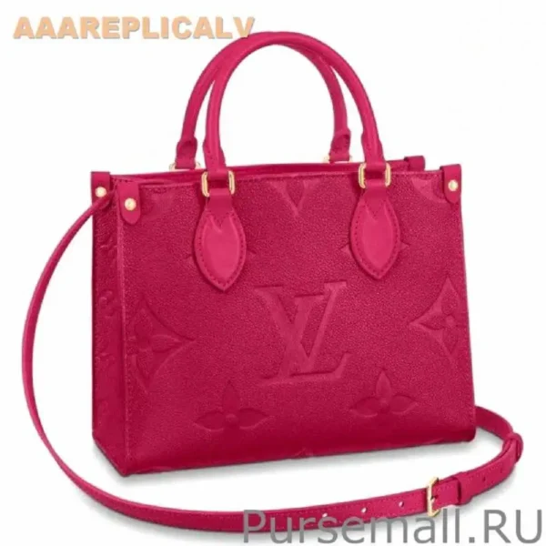 AAA Replica Louis Vuitton Onthego PM Bag Monogram Empreinte M45660