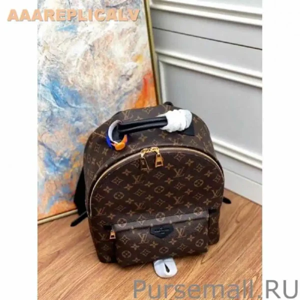 AAA Replica Louis Vuitton Palm Springs MM Backpack Monogram Canvas M44874