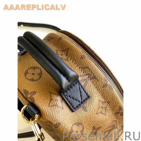 AAA Replica Louis Vuitton Palm Springs Mini Backpack Monogram Reverse M44872