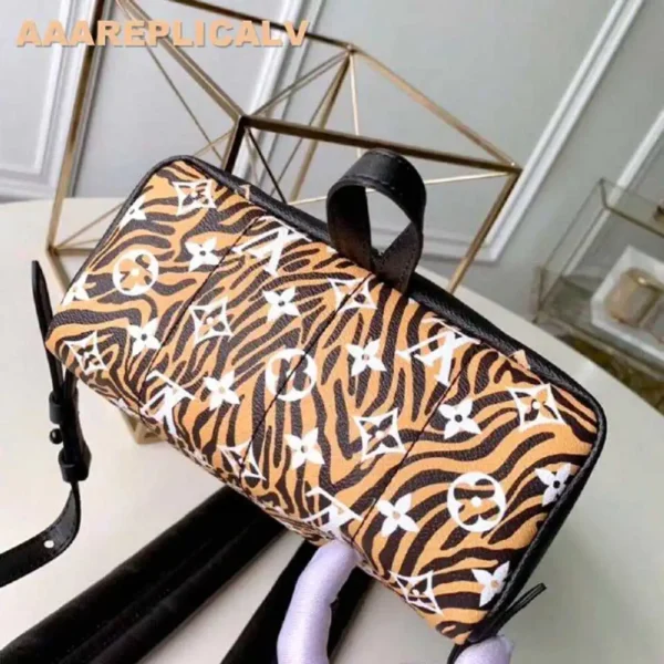 AAA Replica Louis Vuitton Palm Springs PM Backpack Leopard Zebra M44718