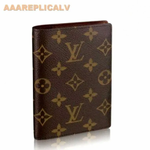 AAA Replica Louis Vuitton Passport Cover Monogram Canvas M60181
