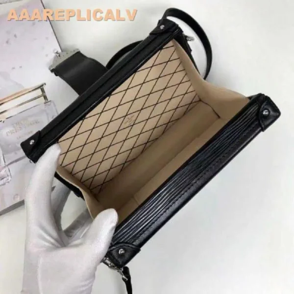 AAA Replica Louis Vuitton Petite Malle Bag Epi Stripes M52108