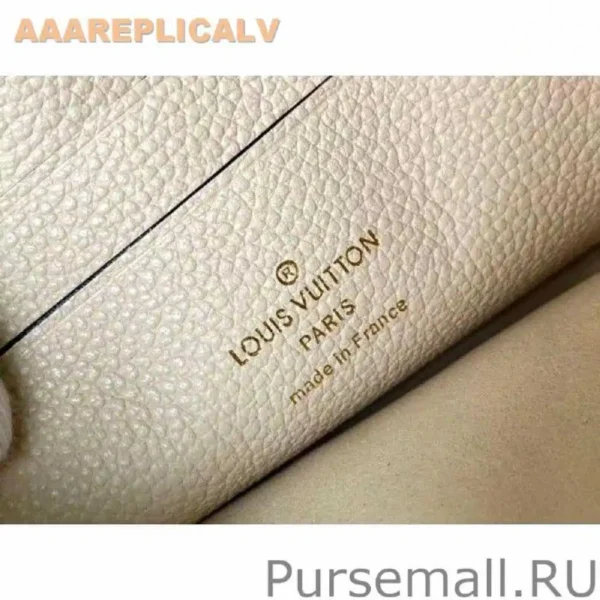 AAA Replica Louis Vuitton Pochette Double Zip Monogram Empreinte M80084