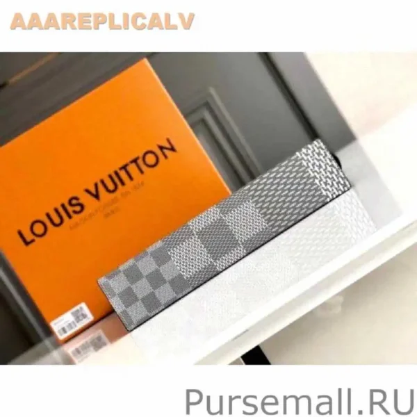 AAA Replica Louis Vuitton Pochette Voyage MM Damier Graphite 3D N60443