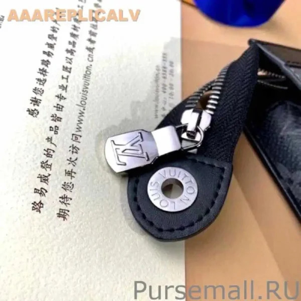 AAA Replica Louis Vuitton Pochette Voyage MM Monogram Eclipse Reverse M69535