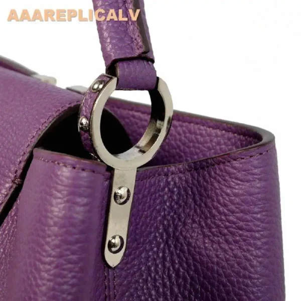 AAA Replica Louis Vuitton Purple Capucines MM M48866