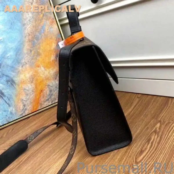 AAA Replica Louis Vuitton Robusto Briefcase Taiga Leather M30591