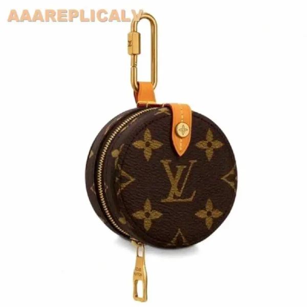 AAA Replica Louis Vuitton Round Coin Purse Monogram Canvas M68524