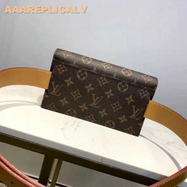 AAA Replica Louis Vuitton S Lock Belt Pouch PM Bag Monogram Canvas M44667