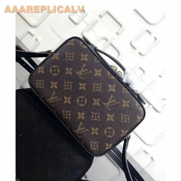 AAA Replica Louis Vuitton Saintonge Bag M43555 Black