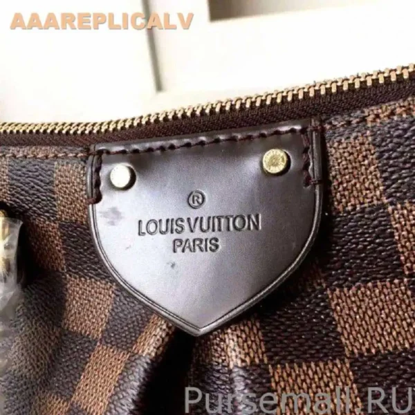 AAA Replica Louis Vuitton Siena PM Damier Ebene Canvas N41545