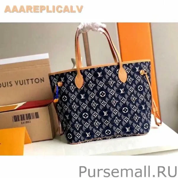 AAA Replica Louis Vuitton Since 1854 Neverfull MM Tote Bag M57484