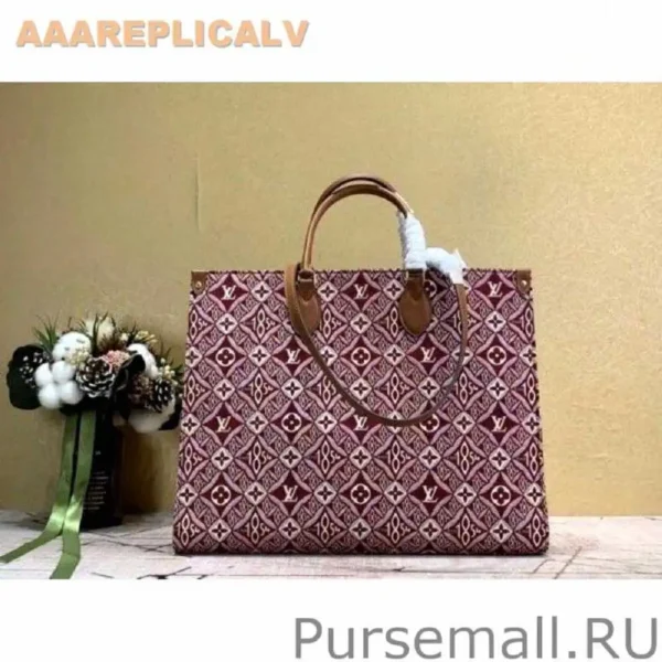 AAA Replica Louis Vuitton Since 1854 Onthego GM Tote Bag M57185