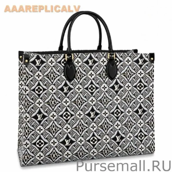 AAA Replica Louis Vuitton Since 1854 Onthego GM Tote Bag M57207