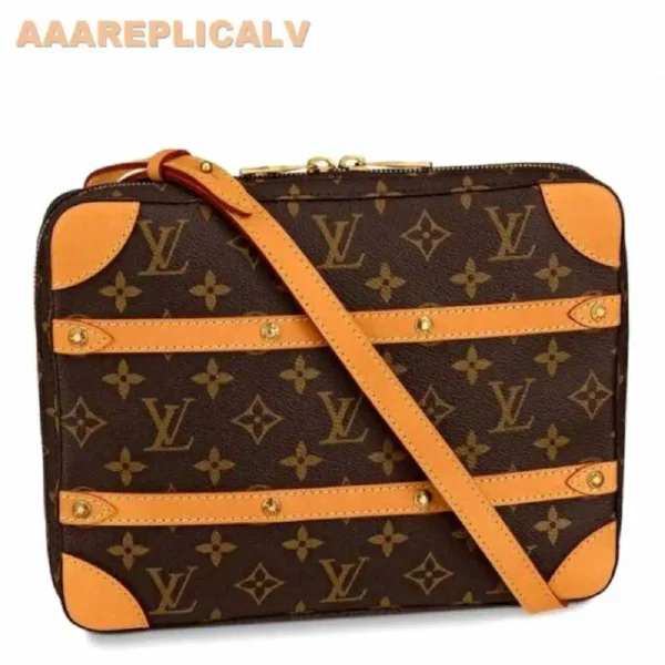 AAA Replica Louis Vuitton Soft Trunk Messenger PM Bag Monogram M68494