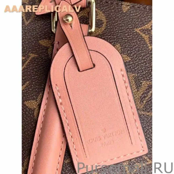 AAA Replica Louis Vuitton Soufflot BB Monogram Canvas M44818 Pink