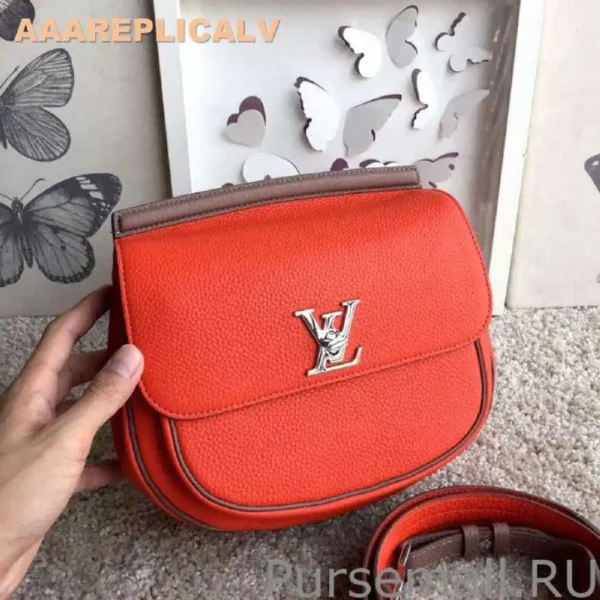 AAA Replica Louis Vuitton Tangerine Marceau Bag M50351